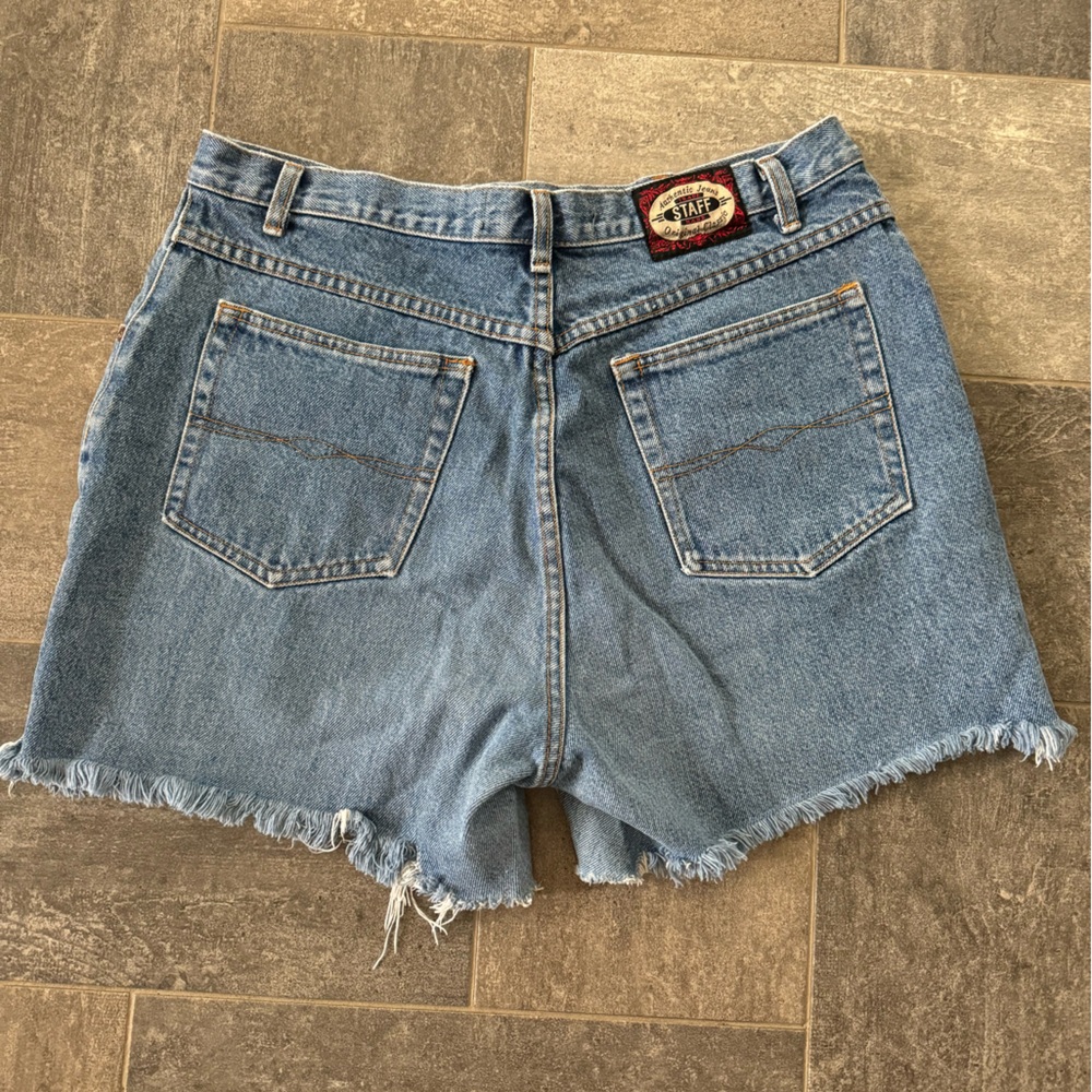 Vintage Staff Denim Shorts